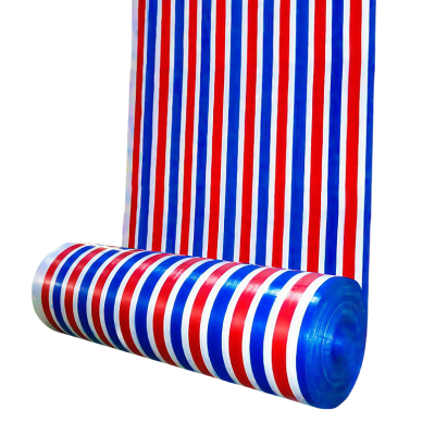 XD JX.XINGDIAN 双面覆膜彩条布 加厚 6*50米 /卷