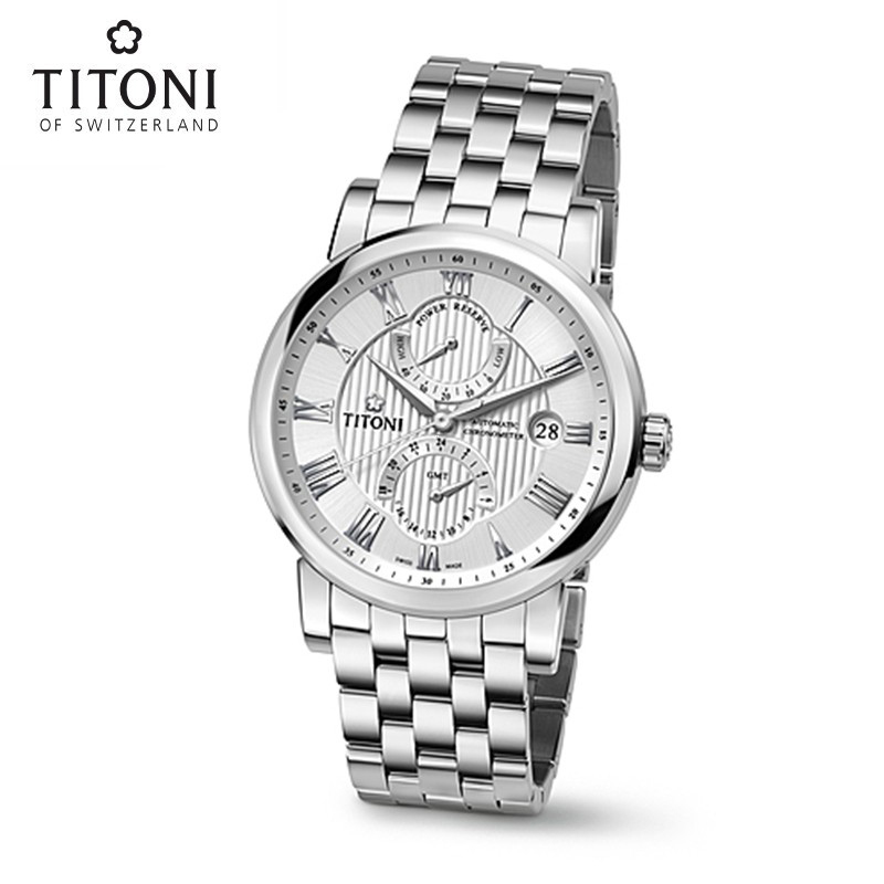 梅花Titoni-Master Series大师系列机械男表94982S-387