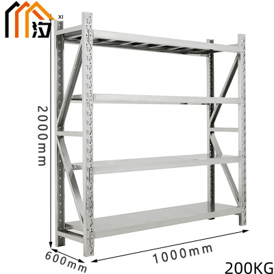 汐不锈钢货架1m组