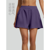 夏季休闲运动短裤女跑步户外高腰提臀健身裤家用短裤