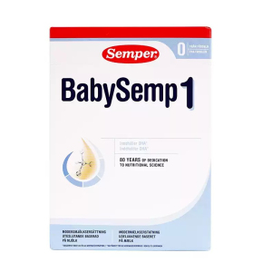 原装进口森宝Semper 经典版 婴幼儿配方奶粉1段(0-6月) 800g/盒
