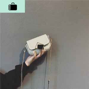 夏季漆皮迷你小包包女2020新款潮韩版百搭斜挎包网红洋气链条包NEW LAKE女斜挎包