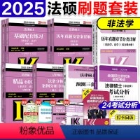 2025非法学刷题套装-24分析[分批发货] [正版]2025法硕非法学习题法硕基础配套练习非法学历年真题考试分析法