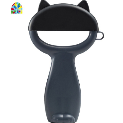 家用削皮刀厨房多功能蔬菜水果刮皮苹果土豆去皮刨丝器果皮刀 FENGHOU 白灰色-猫咪款1个装削皮器