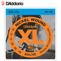达达里奥(D'Addario)EXL110 电吉他弦 粗款电吉他琴弦 美产套弦 EXL110(010-046)