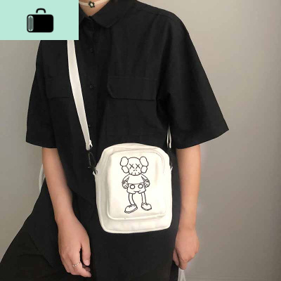 ins超火少女心帆布包日系可爱学生单肩小包包2019新款网红斜挎包NEW LAKE女斜挎包