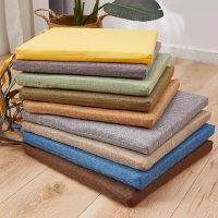 餐椅办公椅加厚麻坐垫45*45*4cm