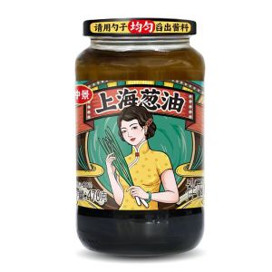 仲景 上海葱油拌面酱早餐拌粉酱荞麦面小香葱油汁炸酱面条酱 230g 2瓶 230ml