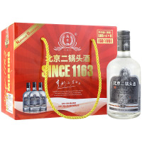 永丰牌北京二锅头 享酌品鉴 清香型白酒50度 500ml*6瓶整箱装