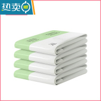 敬平抽真空压缩袋家用衣服收纳袋被子包装袋衣物行李箱密封袋棉被器 4只装无泵 特大号(100*80cm)