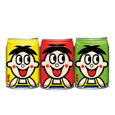 旺旺旺仔牛奶罐装儿童牛奶早餐饮品245ml旺仔经典原果汁苹果味牛奶早餐奶