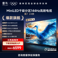 雷鸟 鹤7 24款 85英寸 MiniLED 家电国家补贴1536分区 144Hz高刷 一级能效智能电视机85R685C