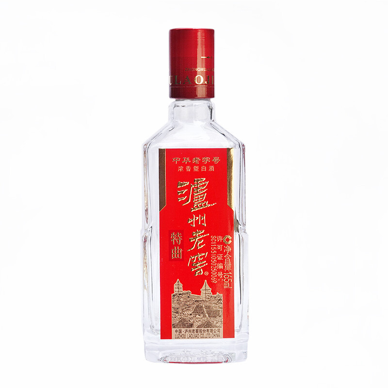 泸州老窖 特曲老字号 52度165ml*1瓶小酒 浓香型白酒