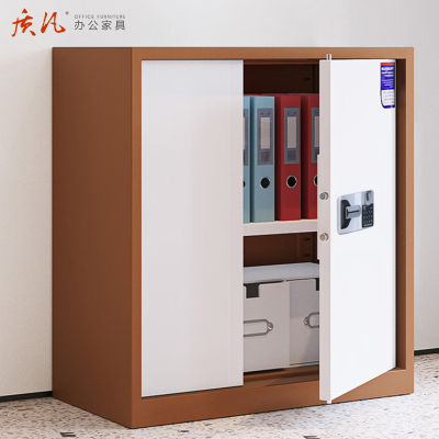 质凡保密柜智能指纹锁单节无抽 ZF-BMG094/960*920*420mm厚度0.8mm