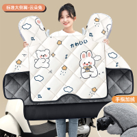 [补贴10%]电动车挡风被冬季加绒加厚电瓶机车防水防风罩春秋四季通用冬款1