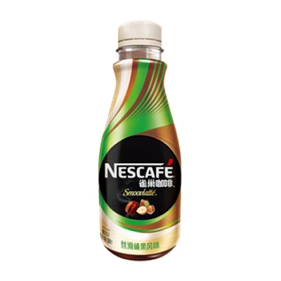 雀巢咖啡瓶装丝滑榛果即饮提神咖啡饮料268ml*3