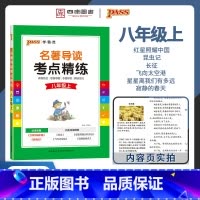 语文名著导读[优惠] 八年级/初中二年级 [正版]初中名著导读考点精练二8八年级上册初中必读语文一本通读与精练文学名