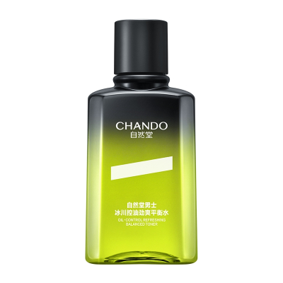 (CHANDO)自然堂男士爽肤水 冰川控油劲爽平衡水120ml 保湿补水