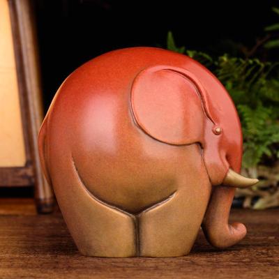 美帮汇大象摆件存钱罐大容量象储蓄罐创意房间装饰品