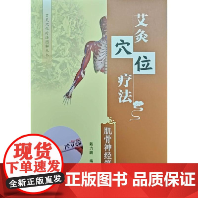 艾灸穴位疗法:肌骨神经篇戴力鹏 著郑州大学出版社9787577310077医学卫生/中医