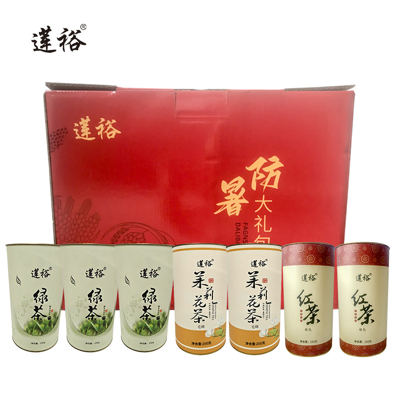 莲裕 防暑茶叶礼盒 A 1750克 盒
