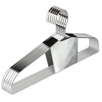 芙瑞塔不锈钢衣架 42cm10个组