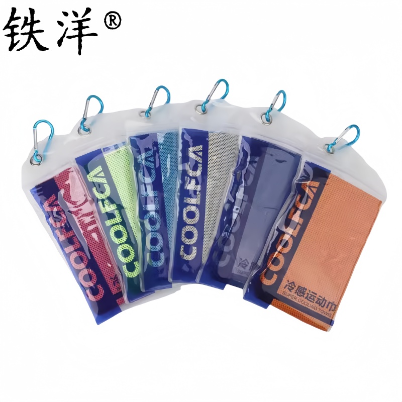 铁洋 冷感毛巾 涤纶30*100cm(登山袋装) 条