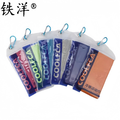 铁洋 冷感毛巾 涤纶30*100cm(登山袋装) 条