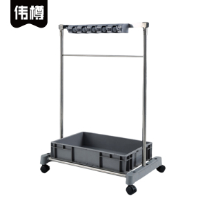 伟樽拖把架5挂6钩带盆69*46*100cm个