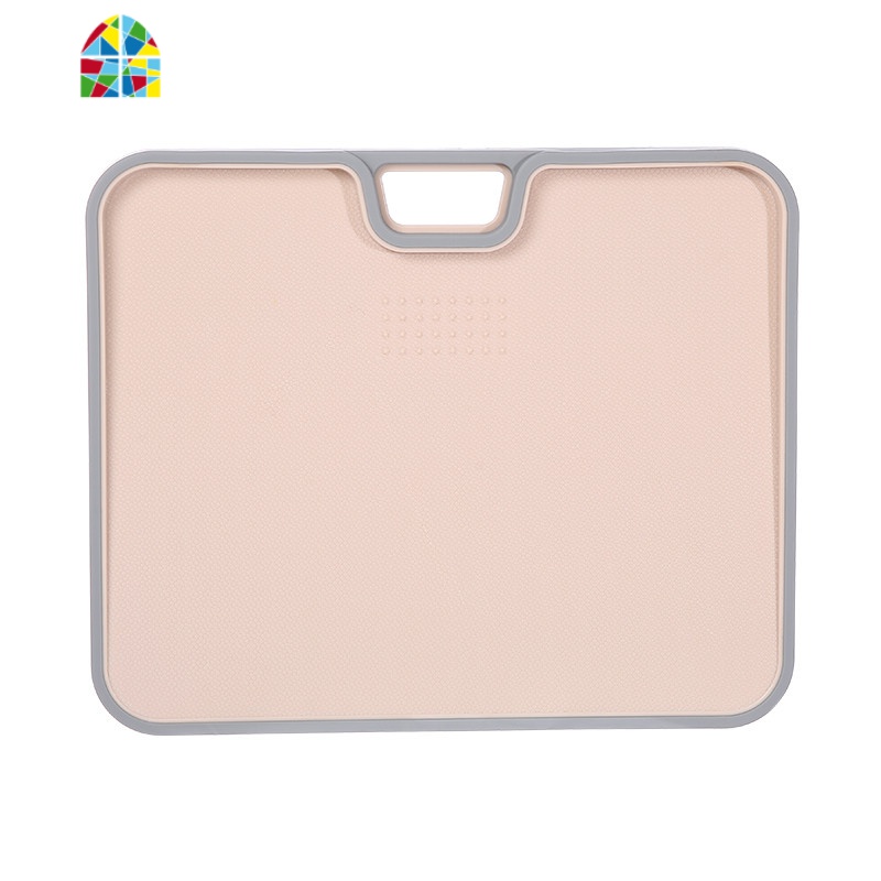 厨房菜板家用切水果砧板分类案板切双面菜板垫塑料食品级pe FENGHOU 藕粉色