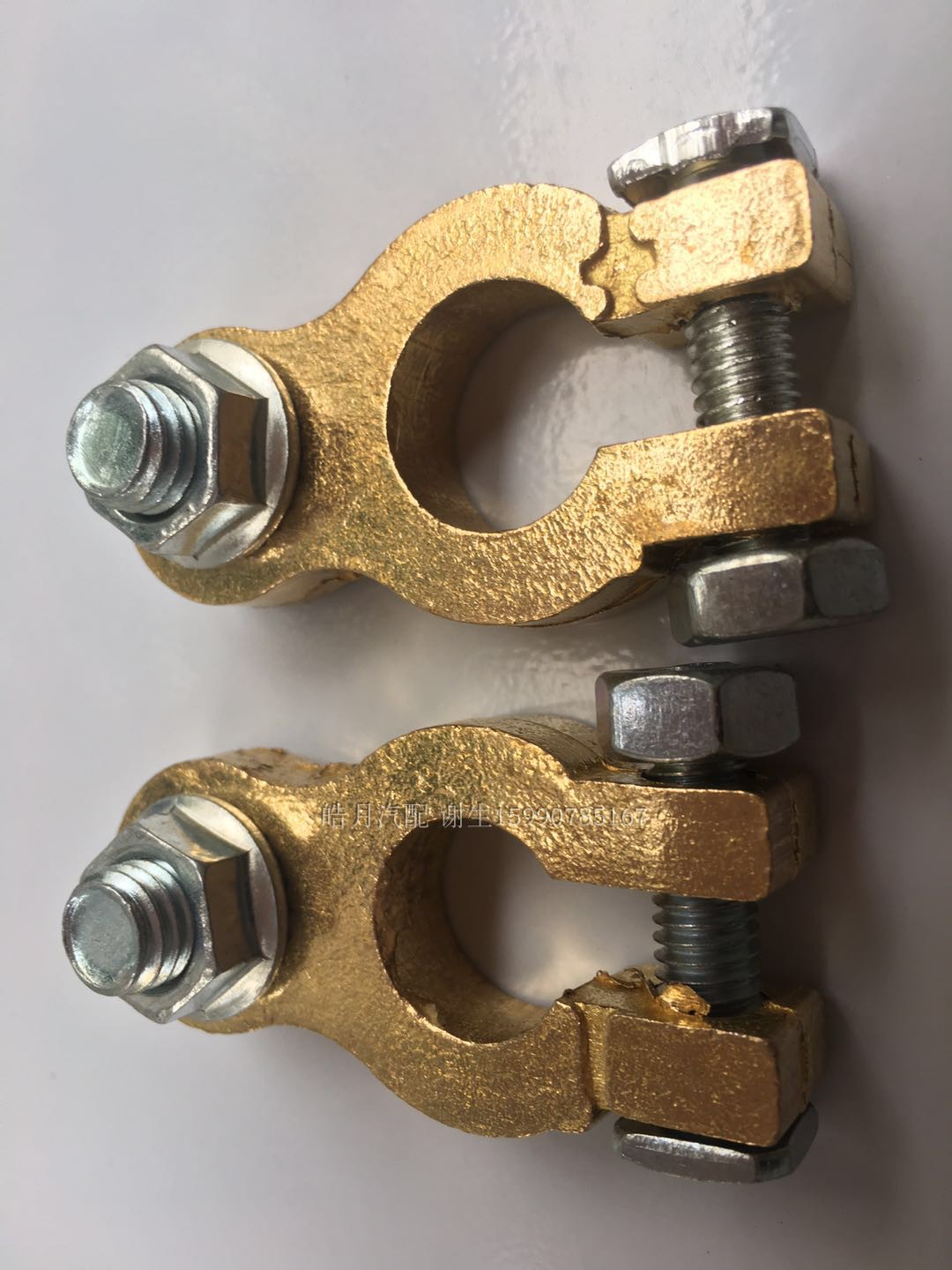 敬平货车电瓶卡子纯铜汽车蓄电池夹子加厚加大接线端子电瓶柱接头桩头