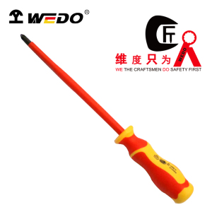 WEDO维度 绝缘一字螺丝刀PH0*60 IN512-02