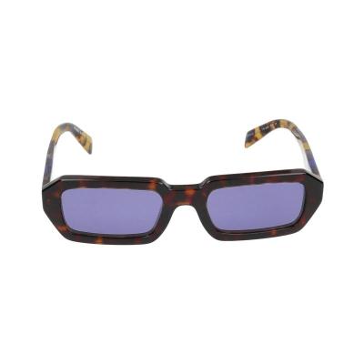 普拉达(PRADA)女士醋酸酯材质时尚百搭Prada风格太阳镜 花色