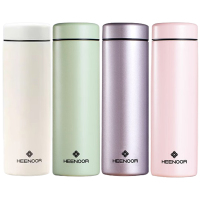 希诺保温杯370ml不锈钢带滤网茶杯子XN-3221(颜色随机)