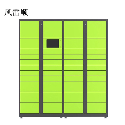 风雷顺智能快递柜小区快递自提柜派件柜室外寄存柜信报箱储物柜一主一副43格
