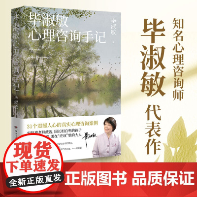 毕淑敏心理咨询手记(知名心理咨询师毕淑敏代表作,31个震撼人心的心理咨询案例 毕淑敏 湖南文艺出版社 正版书籍