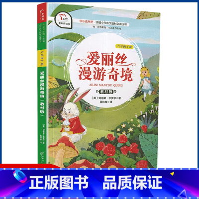 爱丽丝漫游奇镜 [正版]享受阅读6B 小学 生六年级下册考级课外书中外名人文学精品选读课外读物爱上阅读现代文古诗文赏析提