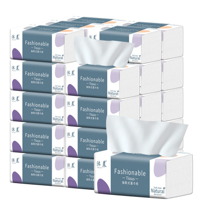 400张家用抽纸大包装纸巾整箱面巾纸实惠装餐巾纸抽卫生纸1包