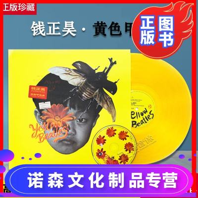 正版钱正昊黄色甲壳虫2019专辑CD+lp黑胶唱片（彩胶）