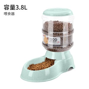 宠物自动饮水机喂食器猫咪水盆挂式喂水泰迪喝水狗碗狗狗用品