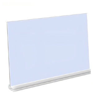 彩标 CB1005 亚克力材质 100*50mm 展示铭牌 (计价单位:个) 白色