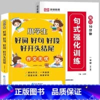 推荐[全2册]句式训练+好词好句好段 小学二年级 [正版]荣恒 小学语文句式强化训练扩句仿写组词造句照样子写句子强化训练