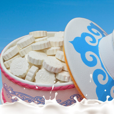 奶片内蒙古奶贝100片-400片休闲高钙牛初乳散装独立包装奶片