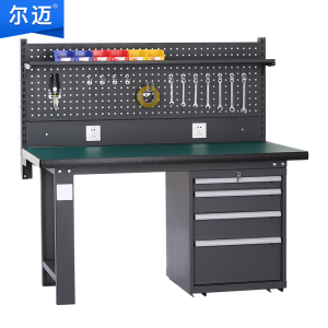 尔迈 重型钳工工作台防静电操作台工厂车间多功能工具台 1.2米 BM款