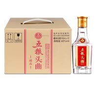 五粮液股份五粮头曲 45度100ml*12瓶浓香型白酒