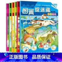[正版]6册儿童图画捉迷藏幼儿益智游戏书大开本儿童益智书找东西的图画书儿童高难度高阶版隐藏的图画全脑开发逻辑思维训练书