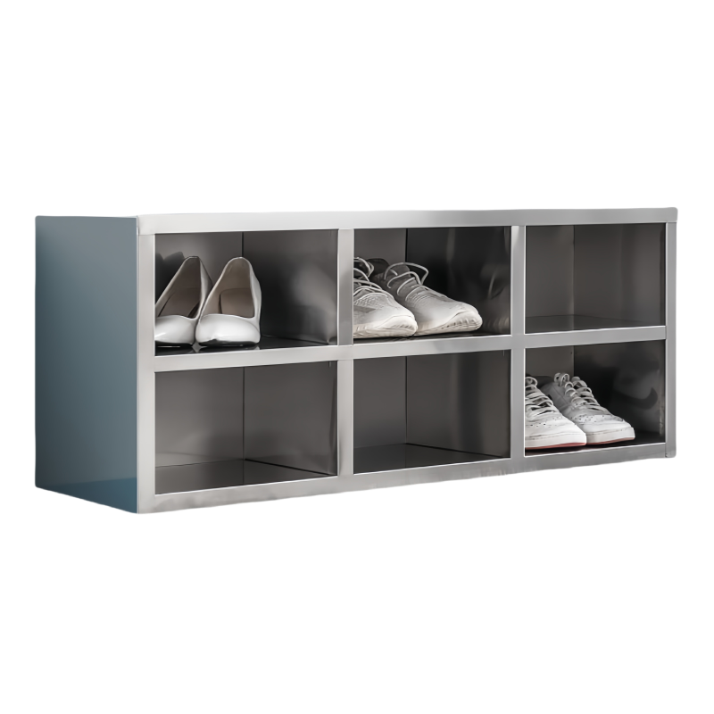 抚樽不锈钢鞋柜6格