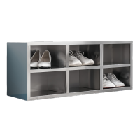 抚樽不锈钢鞋柜6格