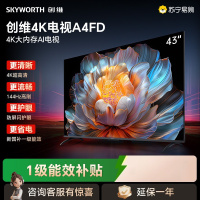 创维电视 43A4FD 43英寸 4K超高清 一级能效 三重护眼 144Hz高刷全面屏