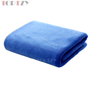 toptzy TZ5071501 洗车毛巾清洁抹布 300*300 蓝色 10个装